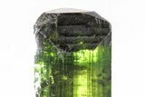 Gemmy, Terminated Green Elbaite Tourmaline - Brazil #209806-1